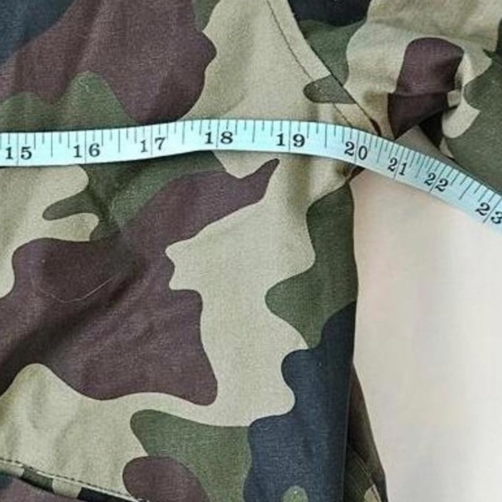 Obey Worldwide Mens Camo Bomber Jacket Full Zip Size S Graphic Back Unisex Urban - Picture 5 of 6